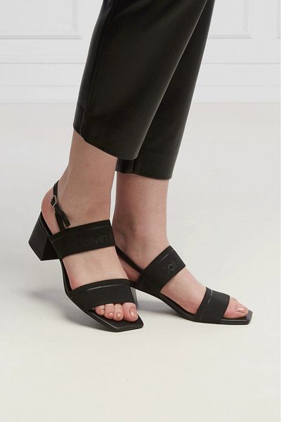 Calvin Klein Calvin Klein sandals with massive heel and leather inserts