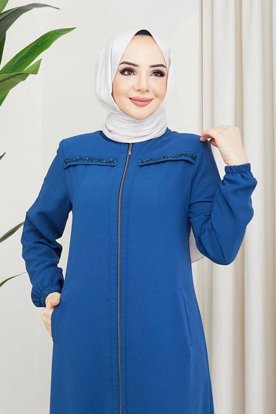 Neva Style Ferace - Chest Stone Detailed