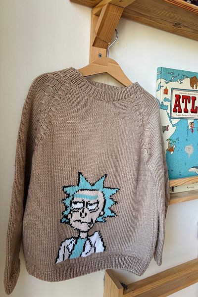 CESTOPİENO Patterned Children's Sweater 5-7 Years