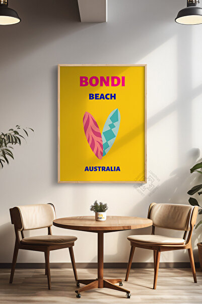 Basquiart Ξύλινη ξύλινη κορνίζα αφίσας της σειράς City, Διακοσμητικός πίνακας...