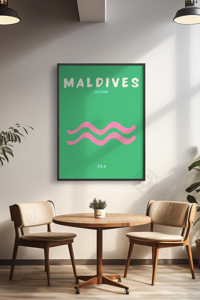 Basquiart Poster cu ramă neagră din seria City, decor de perete pictat Nr.:42