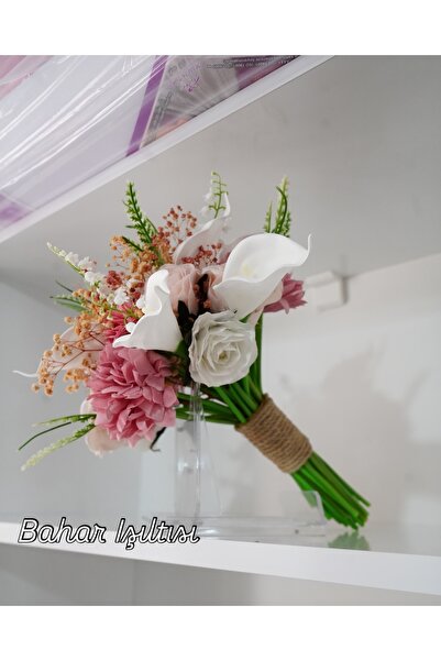 Gülcan Tuhafiye Bahar Işıltısı Gelin Buketi