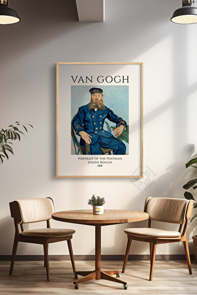 Basquiart Poster din seria Vincent Van Gogh, încadrat în lemn, decor de peret...