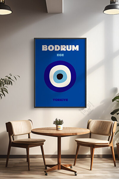 Basquiart Poster cu ramă neagră din seria City, decor de perete pictat Nr.:35