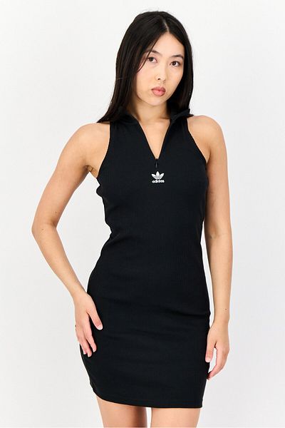 adidas Women 2 In 1 Sportswear Fit Sleeveless Outdoor Dress, Black