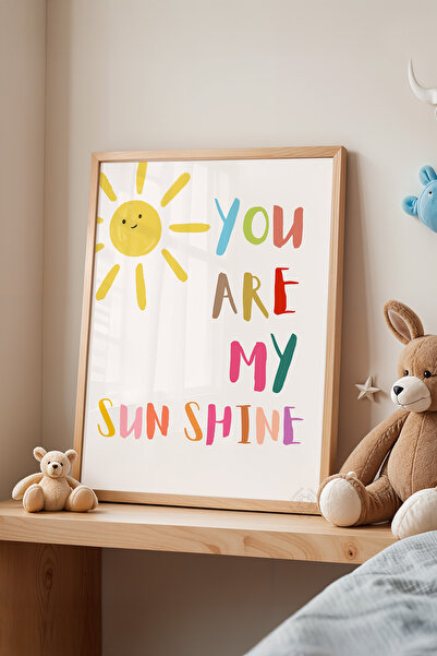 Basquiart Poster cu ramă din lemn pentru camera copiilor, camera bebelușilor,...