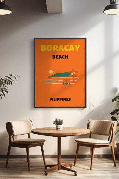 Basquiart Αφίσα της σειράς City με μαύρο πλαίσιο, Διακοσμητικός πίνακας τοίχο...