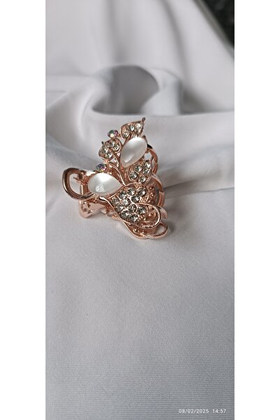 ARİ TAKI Metal Stone Buckle Rose