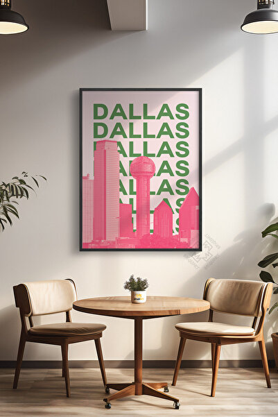 Basquiart Poster cu ramă neagră din seria City, decor de perete pictat Nr.:55