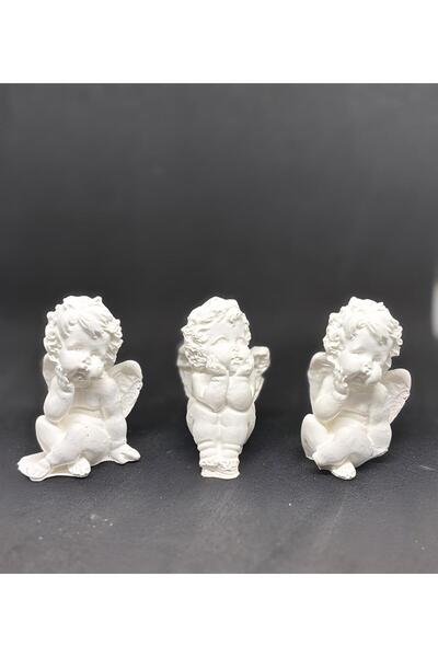CASA DECOR Şirin Üçlü Kanatlı Melekler