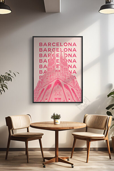 Basquiart Poster din seria City cu ramă neagră, decor de perete pictat Nr.:72