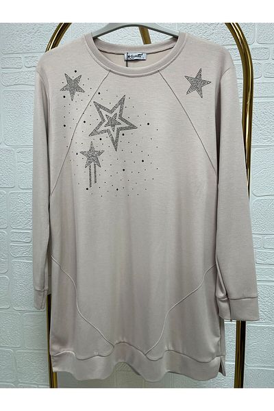 Zeynep Butik Modal Fabric Stone Tunic 1800