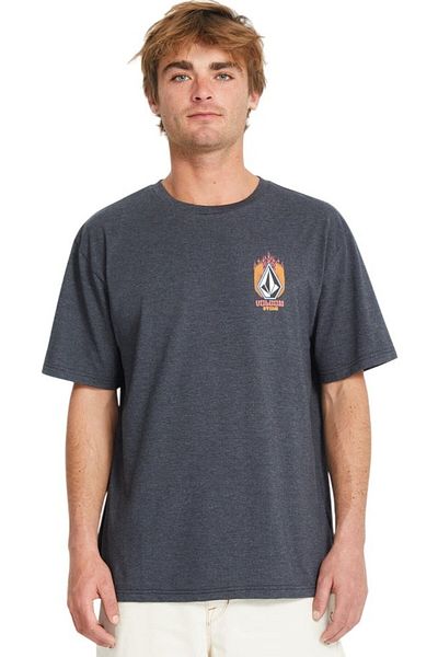 Volcom تي شيرت دراجين ستون Hth Sst Hbk
