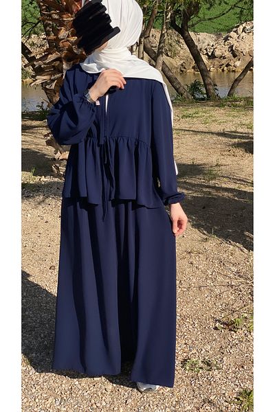 NAKŞİDİL Double Suit Navy Blue
