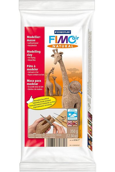 STOREMAX Ysstorex Fimo 81507 Fimo Air Natural Modeling Clay 350 Gr. Sand Color Starcolxlection 655141