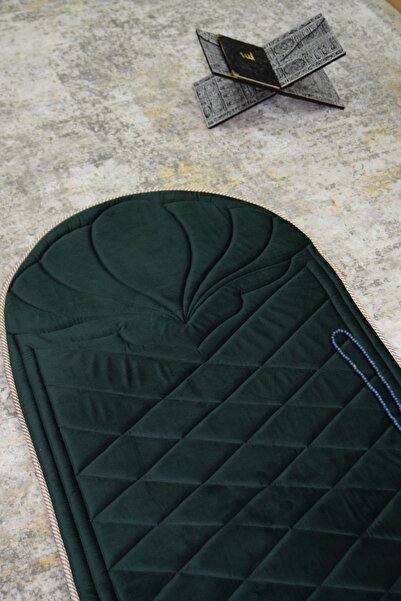 AGH Değerli Hediyeler Kapitone Süngerli Yumuşak Seccade - Lacivert