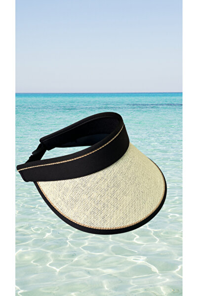 BY SCK Pălărie de paie pentru femei Pălărie de plajă de vară Calitate Premium...