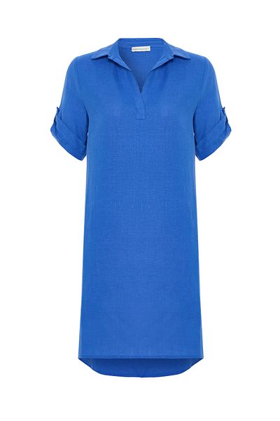 Mudo A Form Shirt Collar Mini Dress