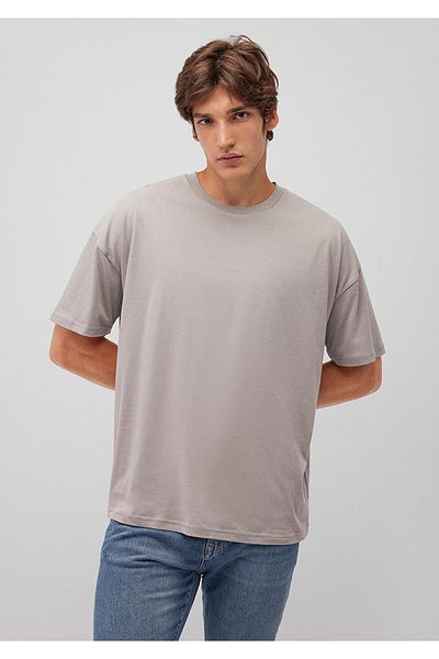 Mavi Gray Oversize T-Shirt - Basic, 066902 -34154