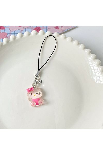 Choice 1.6M HelloKitty Sanrio Anime My Melody Bag Keychain Cartoon Cinnamonroll Hello Kitty Cute Phone Pend
