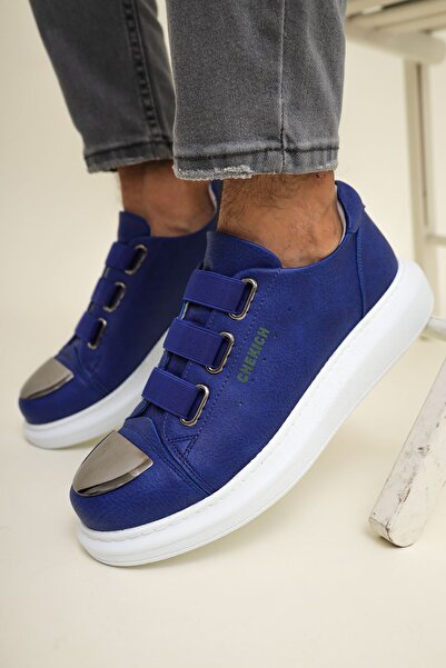 pabucmarketi Elastic Men's Sports Shoes Cobalt Blue