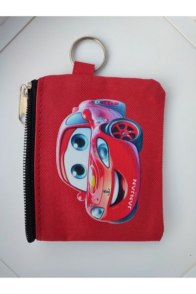 JANJAN 2 Pcs Children's Wallet, Coin Wallet, Wallet with Card Holder and Key Chain