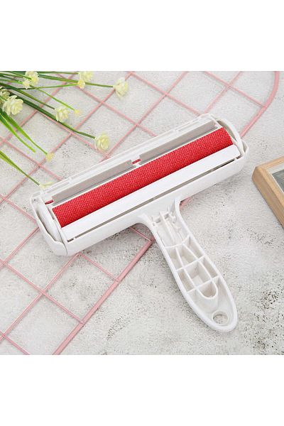 Mu Art Ahşap Mrt Lint Roller with Bowl Pet - Clothes Hair Lint Collector - Comb Gift Art 871