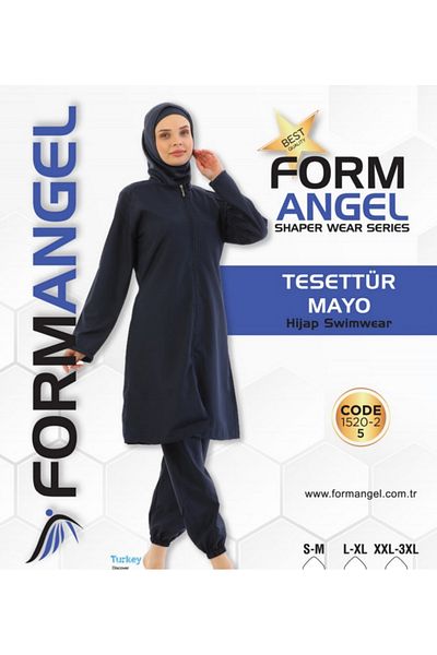 FORMANGELL Women's Hijab Swimsuit