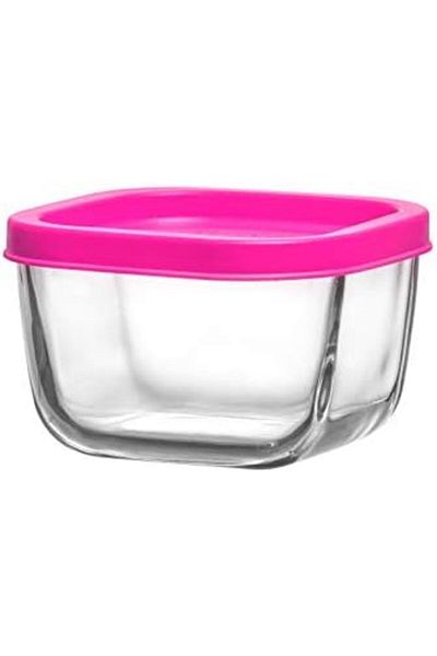 Mu Art Ahşap Mrt Cube Storage Container, Glass, 270 Cc, 4 Pieces Art 871301