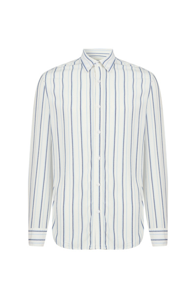 Mudo Regular Fit Striped Long Sleeve Shirt