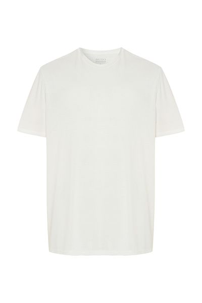 Mudo Loose Fit Crew Neck Modal T-Shirt