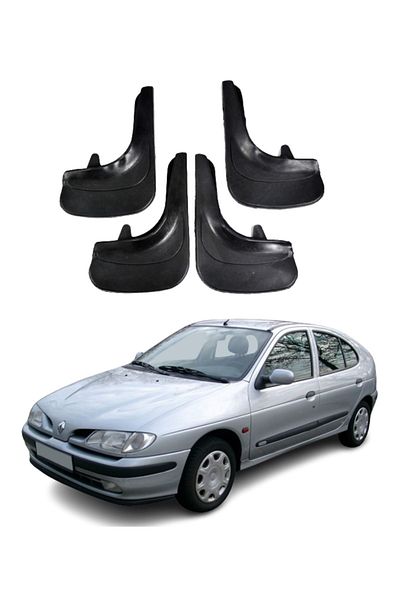 SONİKON LİNE Renault Megane 1 Compatible 4-Piece Dust Cover Mudguard Mudguard Modified