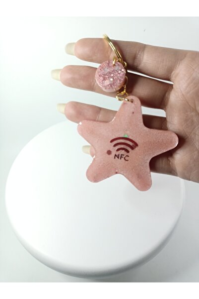 NEXOAKSESUAR NFC Özellikli Epoksi Anahtarlık & Güvenlik Çocuk, Yetişkin, Evci...