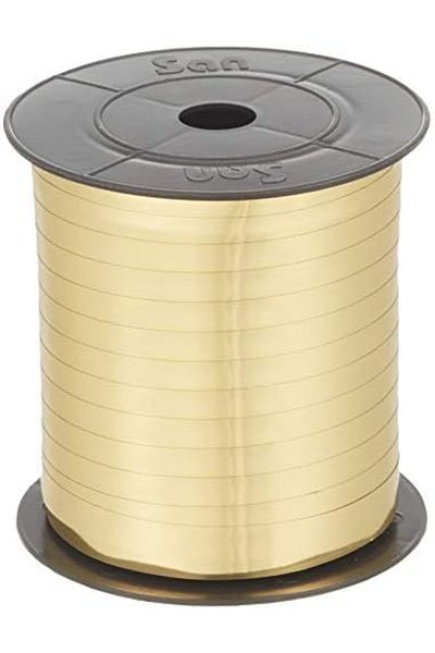 STOREMAX Ezg at Market Metallic Gold Raffia 8mm X 200m 1 Roll Ezsnshop 1065757