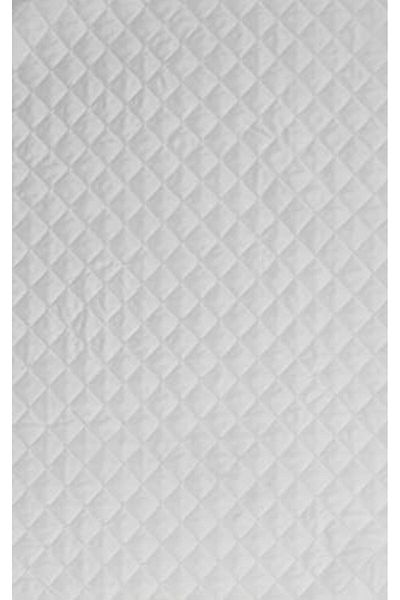 Mu Art Ahşap Care Liquid Proof Quilted 100% Polyester Mattress, White, Double Art 871301