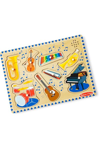 Mu Art Ahşap Nffastore & Doug - Wooden Sound Puzzle, Musical Instruments (10732) Star Collectionbuy 1051353