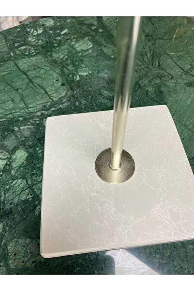 7SEPCOLLECTİON Marble Quartz Paper Towel Holder Disassembled