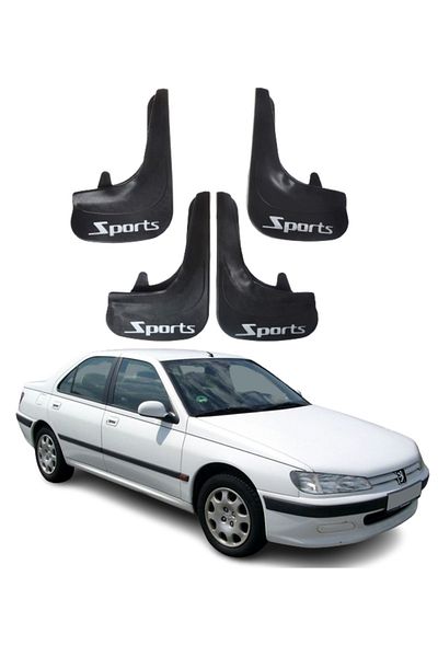 SONİKON LİNE Peugeot 406 Compatible Sports Written 4-Piece Leggings Mudguard Leggings Modified