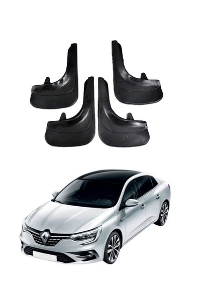 SONİKON LİNE Renault Megane 4 Sd 2016-2021 Compatible 4-Piece Dust Cover Mudguard Mudguard Modified