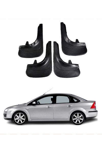 SONİKON LİNE Ford Focus 2 Sd 2005-2011 Compatible 4-Piece Dust Cover Mudguard Mudguard Modified