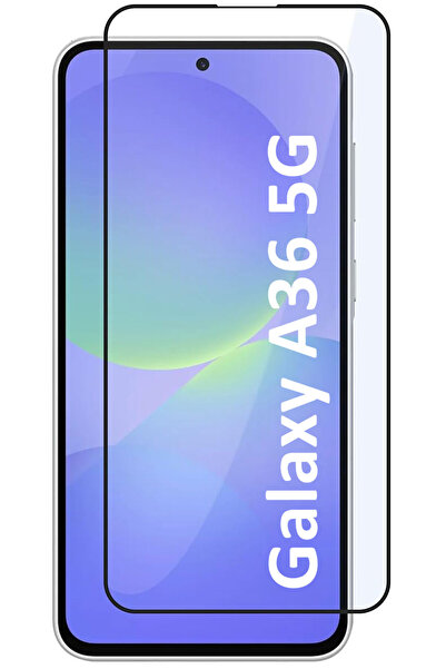CEPSTOK Samsung Galaxy A36 5G Kırılmaz Cam 5D Tam Kaplayan Temperli Ekran Kor...