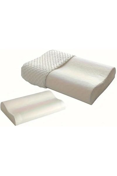 STOREMAX Ezg Orthopedic Visco Neck Pillow – Supportive and Ergonomic Design for Neck Straightening