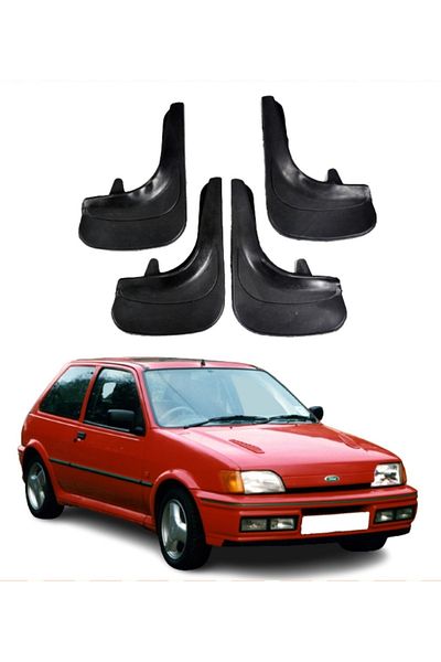 SONİKON LİNE Ford Fiesta 2990-2002 Compatible 4-Piece Dust Cover Mudguard Mudguard Modified