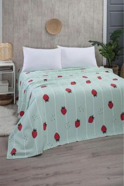 STOREMAX Ezg Battal Size Patterned Pique 240X260 cm Green Ezsnshop 1065757