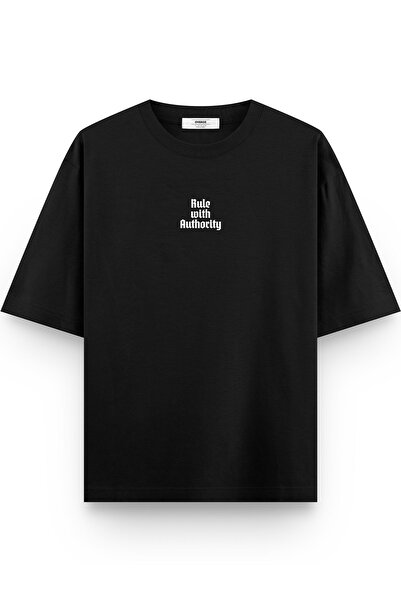 Overoz Μπλουζάκι Empress Chess Back Printed Semi Oversize 1196