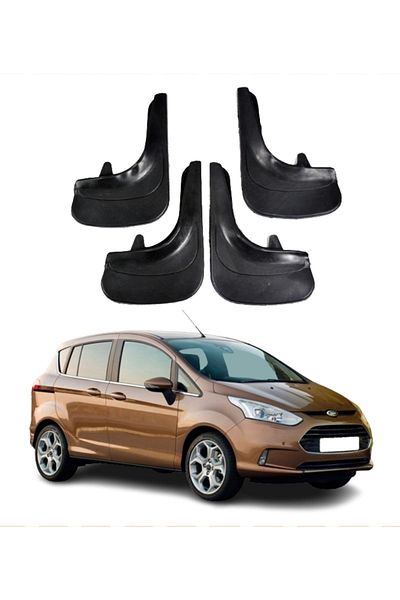SONİKON LİNE Ford B Max Compatible 4-Piece Dust Cover Mudguard Mudguard Modified