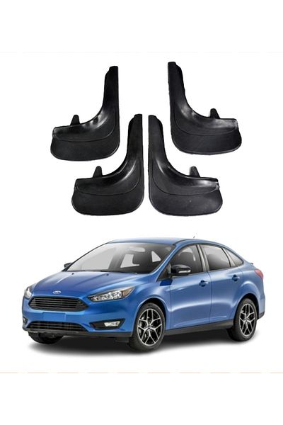 SONİKON LİNE Ford Focus 3 Sd 2011-2015 Compatible 4-Piece Dust Cover Mudguard Mudguard Modified