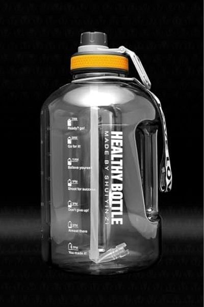 Mu Art Ahşap Mrt Wi̇nta Motivated Athlete Water Bottle 2.2 Lt - Black Art 871301