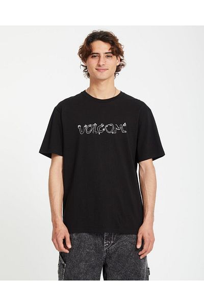 Volcom تي شيرت Crazybal Bsc Sst Blk