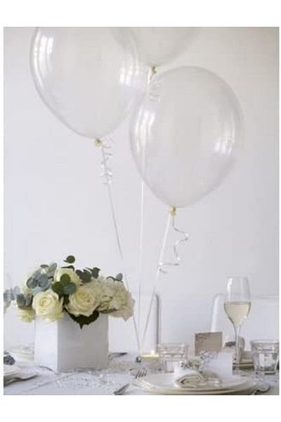STOREMAX Ezg Marifetlerim - Plain Transparent Balloon 12 Inch 5 Pieces Ezsnshop 1065757